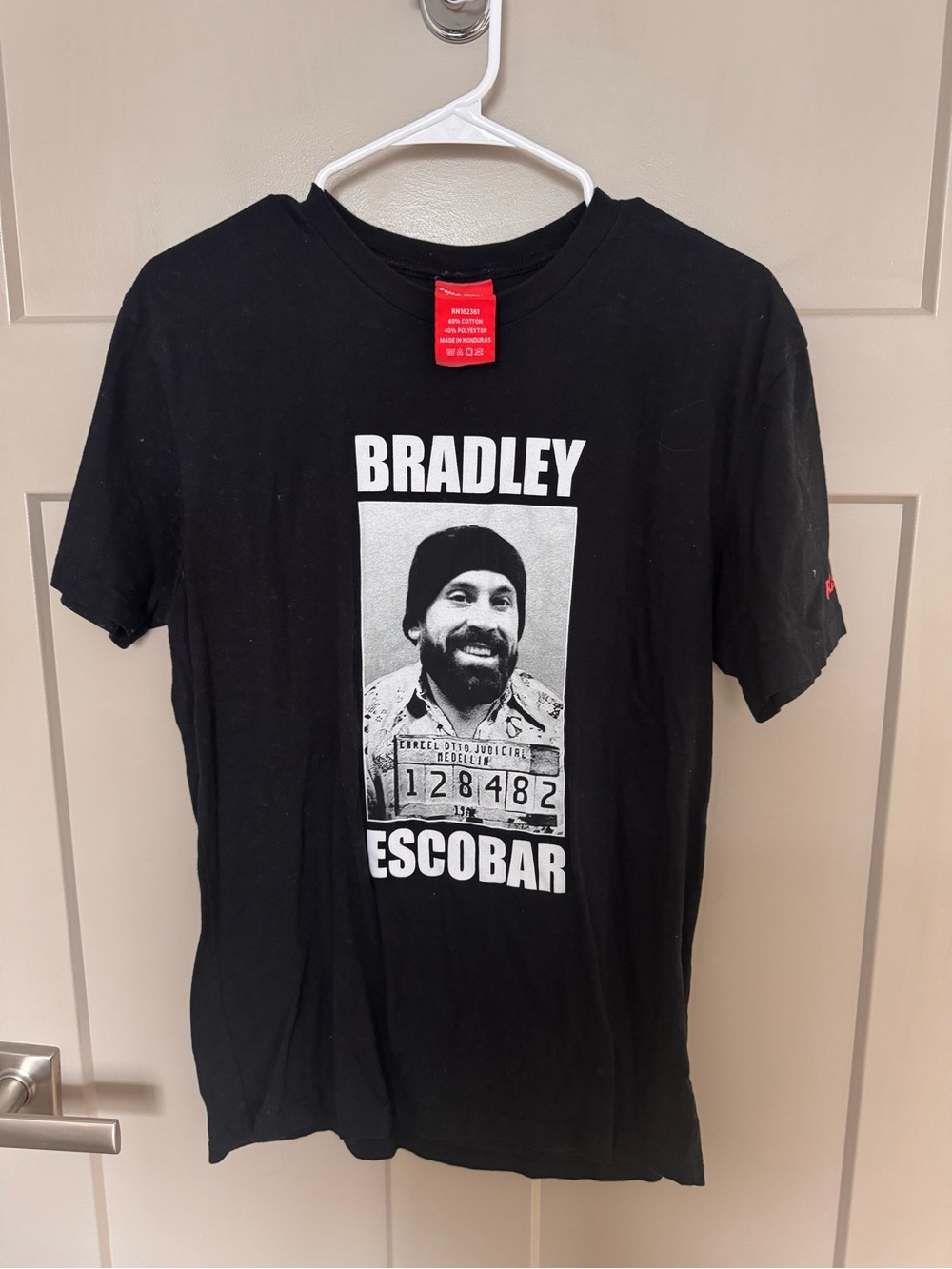 Black Graphic Short Sleeve Tee - Bradley Escobar